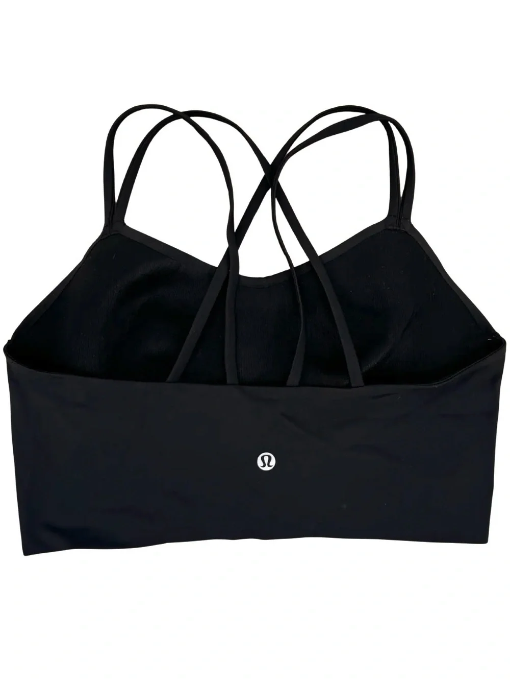 Lululemon Like a Cloud Longline Bra Black 6 Light Support B-C Cup